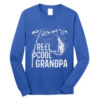 Fishing Lover Funny Gift Reel Cool Grandpa Fish Fishing Gift Long Sleeve Shirt