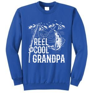 Fishing Lover Funny Gift Reel Cool Grandpa Fish Fishing Gift Sweatshirt