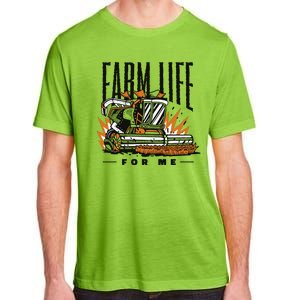 Farm Life For Me Tractor Adult ChromaSoft Performance T-Shirt