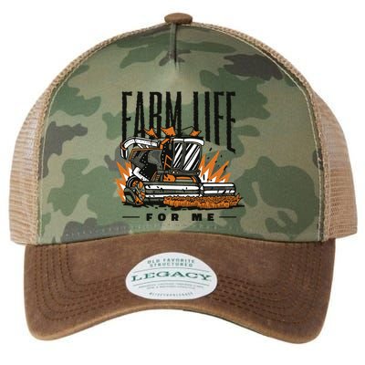 Farm Life For Me Tractor Legacy Tie Dye Trucker Hat