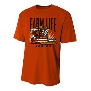 Farm Life For Me Tractor Performance Sprint T-Shirt