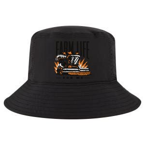 Farm Life For Me Tractor Cool Comfort Performance Bucket Hat