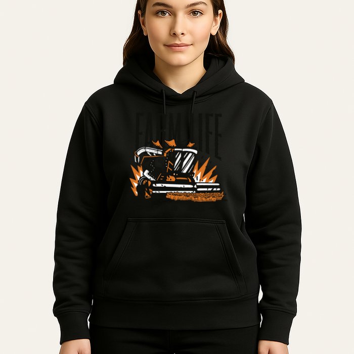 Farm Life For Me Tractor Hoodie