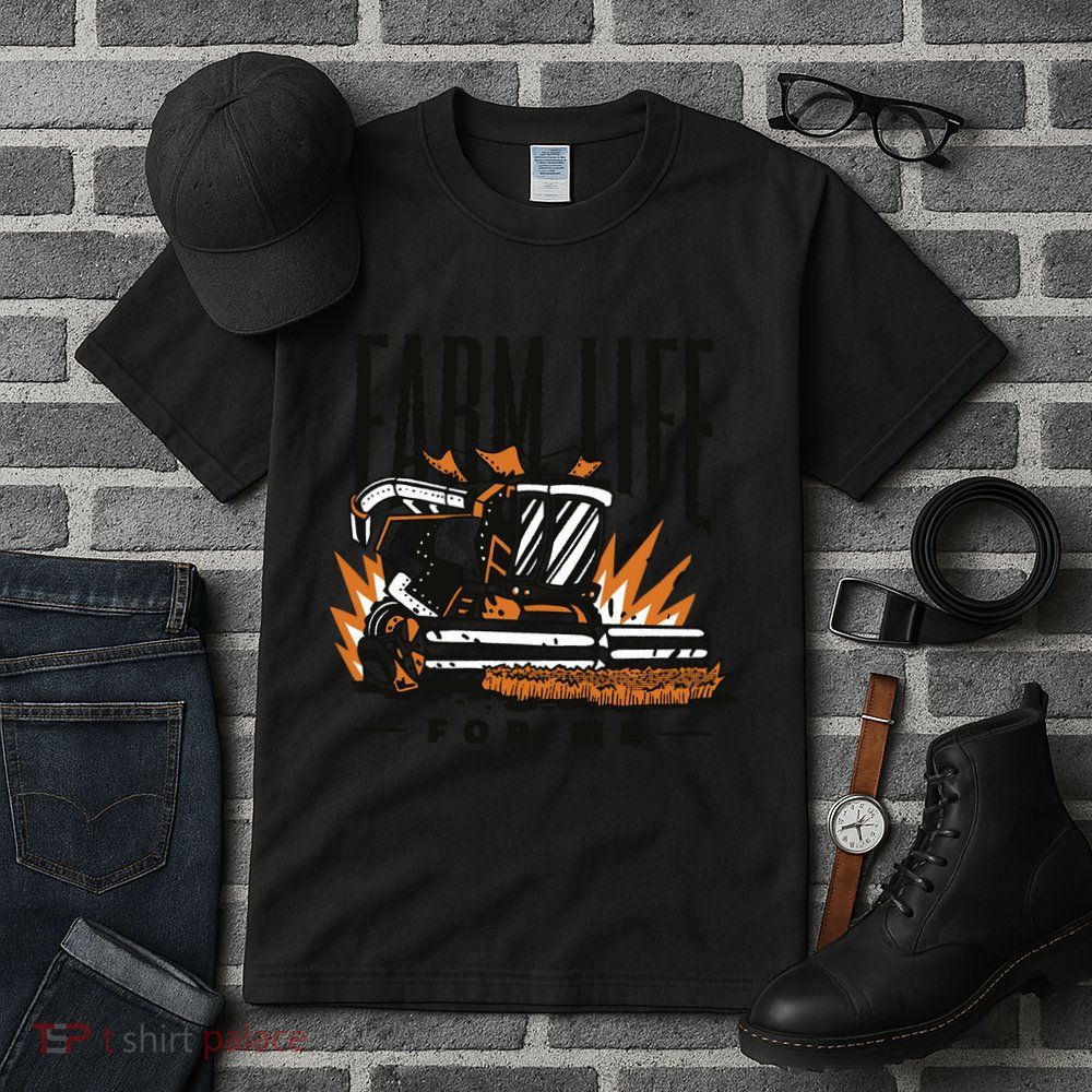 Farm Life For Me Tractor Tall T-Shirt