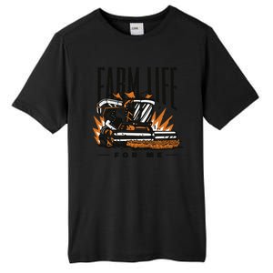 Farm Life For Me Tractor Tall Fusion ChromaSoft Performance T-Shirt