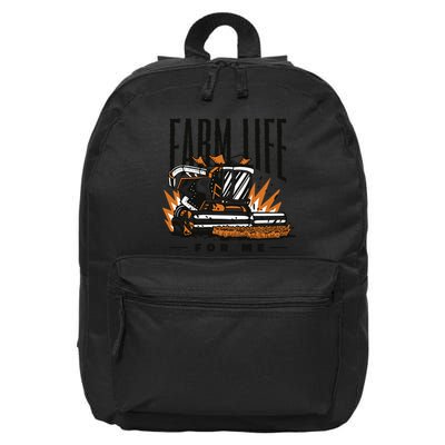 Farm Life For Me Tractor 16 in Basic Backpack