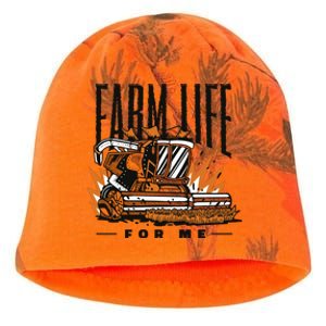 Farm Life For Me Tractor Kati - Camo Knit Beanie