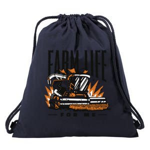 Farm Life For Me Tractor Drawstring Bag