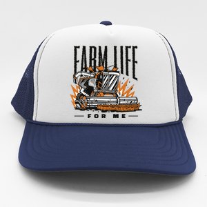 Farm Life For Me Tractor Trucker Hat