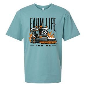 Farm Life For Me Tractor Sueded Cloud Jersey T-Shirt