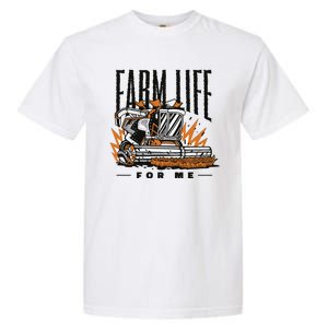 Farm Life For Me Tractor Garment-Dyed Heavyweight T-Shirt