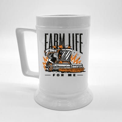 Farm Life For Me Tractor Beer Stein