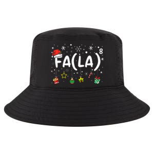 FA (LA)8 Funny Christmas Santa Fa La Math Teacher Cool Comfort Performance Bucket Hat