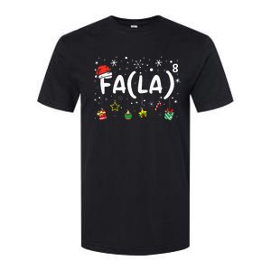 FA (LA)8 Funny Christmas Santa Fa La Math Teacher Softstyle CVC T-Shirt