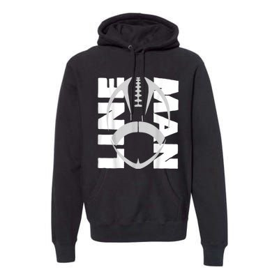 Football Lineman Premium Hoodie