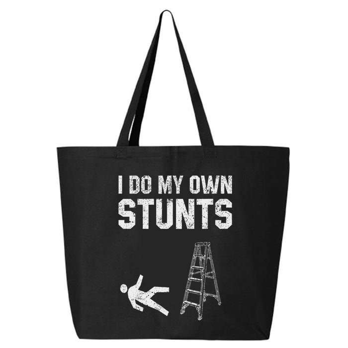 Funny Ladder Fall Gift Broken Bone Hand Get Well Soon 25L Jumbo Tote