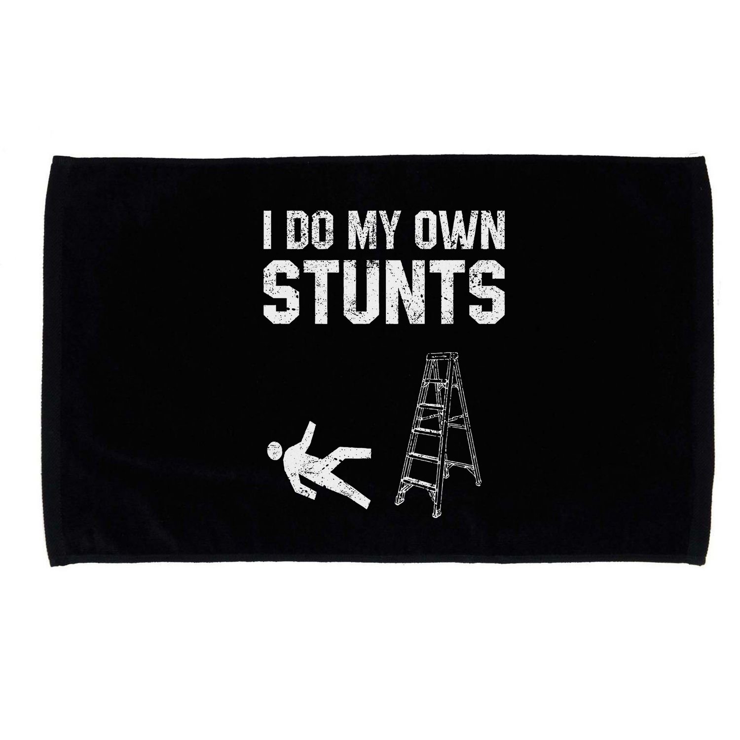 Funny Ladder Fall Gift Broken Bone Hand Get Well Soon Microfiber Hand Towel