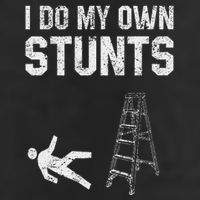 Funny Ladder Fall Gift Broken Bone Hand Get Well Soon Microfiber Hand Towel