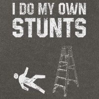 Funny Ladder Fall Gift Broken Bone Hand Get Well Soon Cotton Canvas Backpack