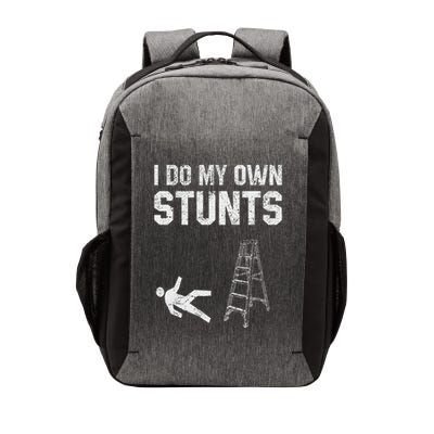 Funny Ladder Fall Gift Broken Bone Hand Get Well Soon Vector Backpack