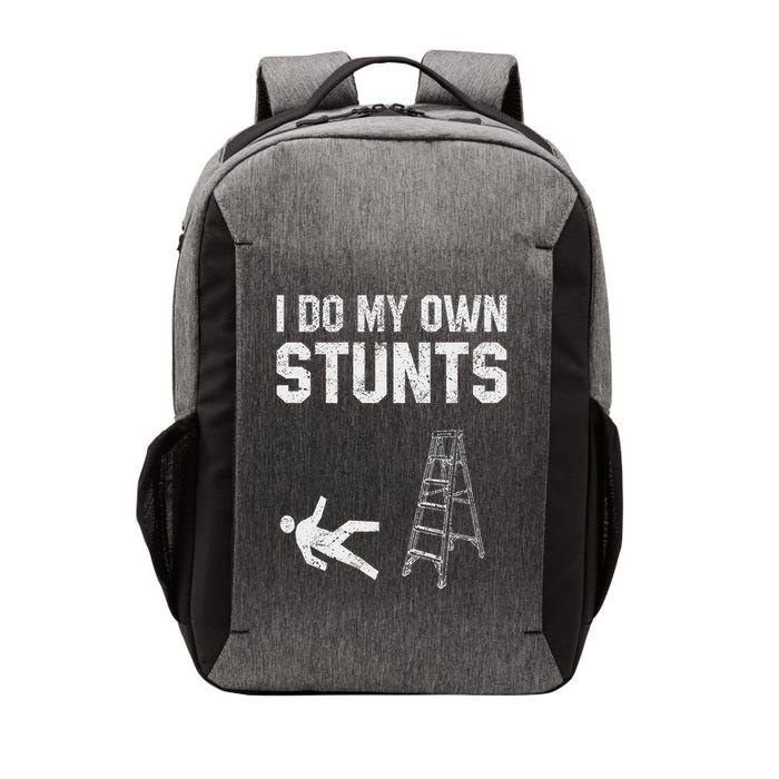 Funny Ladder Fall Gift Broken Bone Hand Get Well Soon Vector Backpack