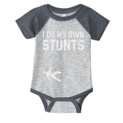 Funny Ladder Fall Gift Broken Bone Hand Get Well Soon Infant Baby Jersey Bodysuit