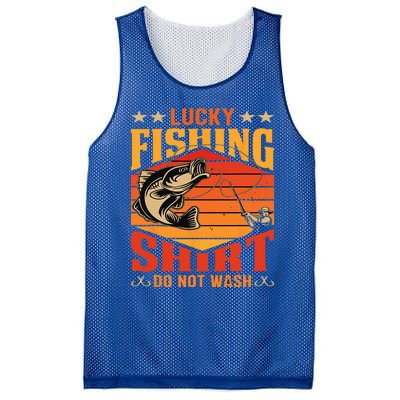 Funny Lucky Fishing Do Not Wash It Funny Fhishing Mesh Reversible Basketball Jersey Tank