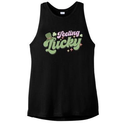 Feeling Lucky Ladies PosiCharge Tri-Blend Wicking Tank