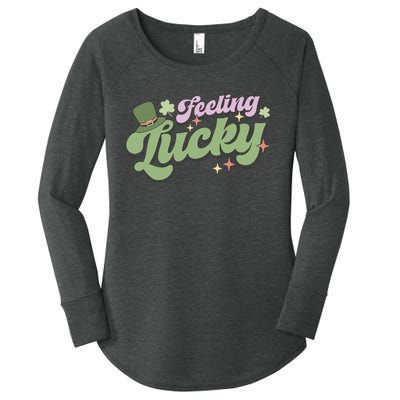 Feeling Lucky Women's Perfect Tri Tunic Long Sleeve Shirt