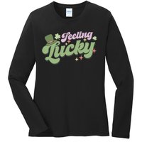 Feeling Lucky Ladies Long Sleeve Shirt