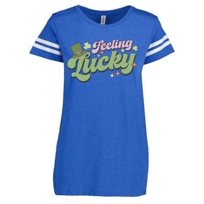 Feeling Lucky Enza Ladies Jersey Football T-Shirt