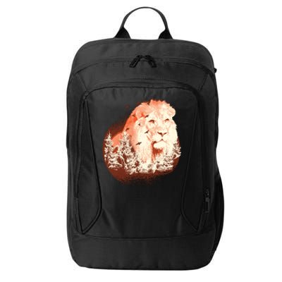 Forest Lion City Backpack