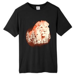 Forest Lion Tall Fusion ChromaSoft Performance T-Shirt