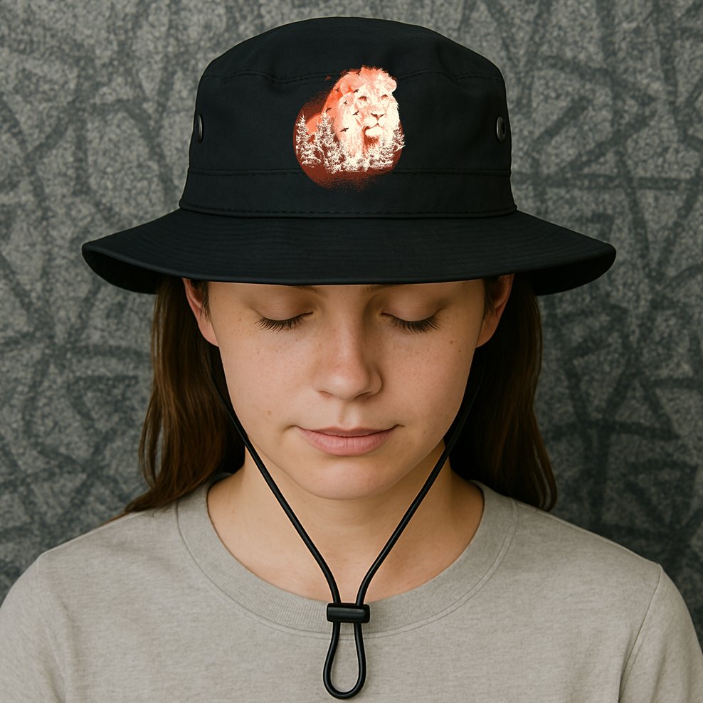 Forest Lion Bucket Hat