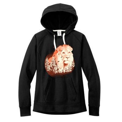 Forest Lion Women's Fleece Hoodie