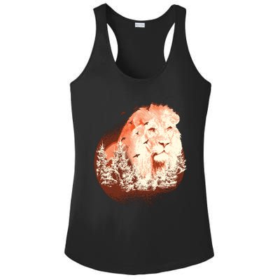 Forest Lion Ladies PosiCharge Competitor Racerback Tank