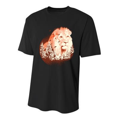 Forest Lion Youth Performance Sprint T-Shirt