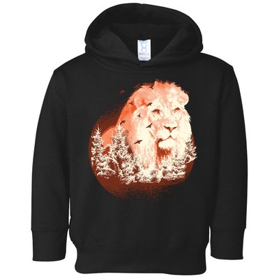 Forest Lion Toddler Hoodie