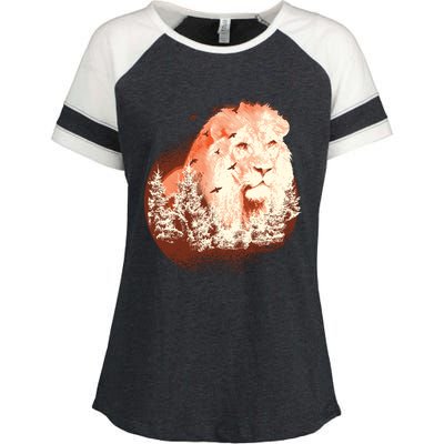 Forest Lion Enza Ladies Jersey Colorblock Tee