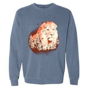 Forest Lion Garment-Dyed Sweatshirt