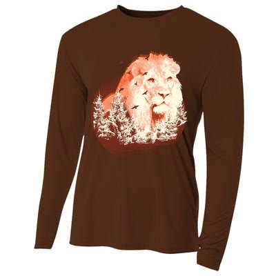 Forest Lion Cooling Performance Long Sleeve Crew