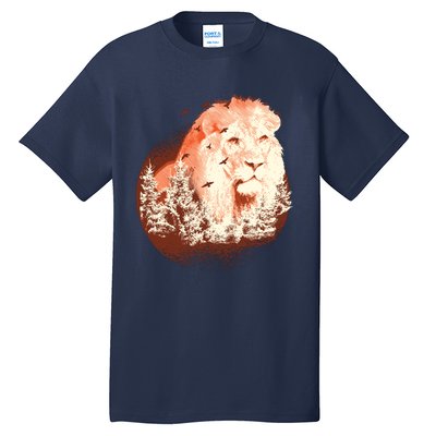 Forest Lion Tall T-Shirt