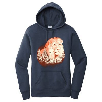 Forest Lion Women's Pullover Hoodie