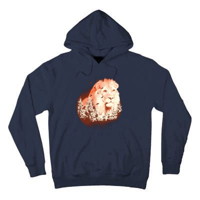 Forest Lion Tall Hoodie