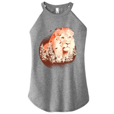 Forest Lion Women’s Perfect Tri Rocker Tank