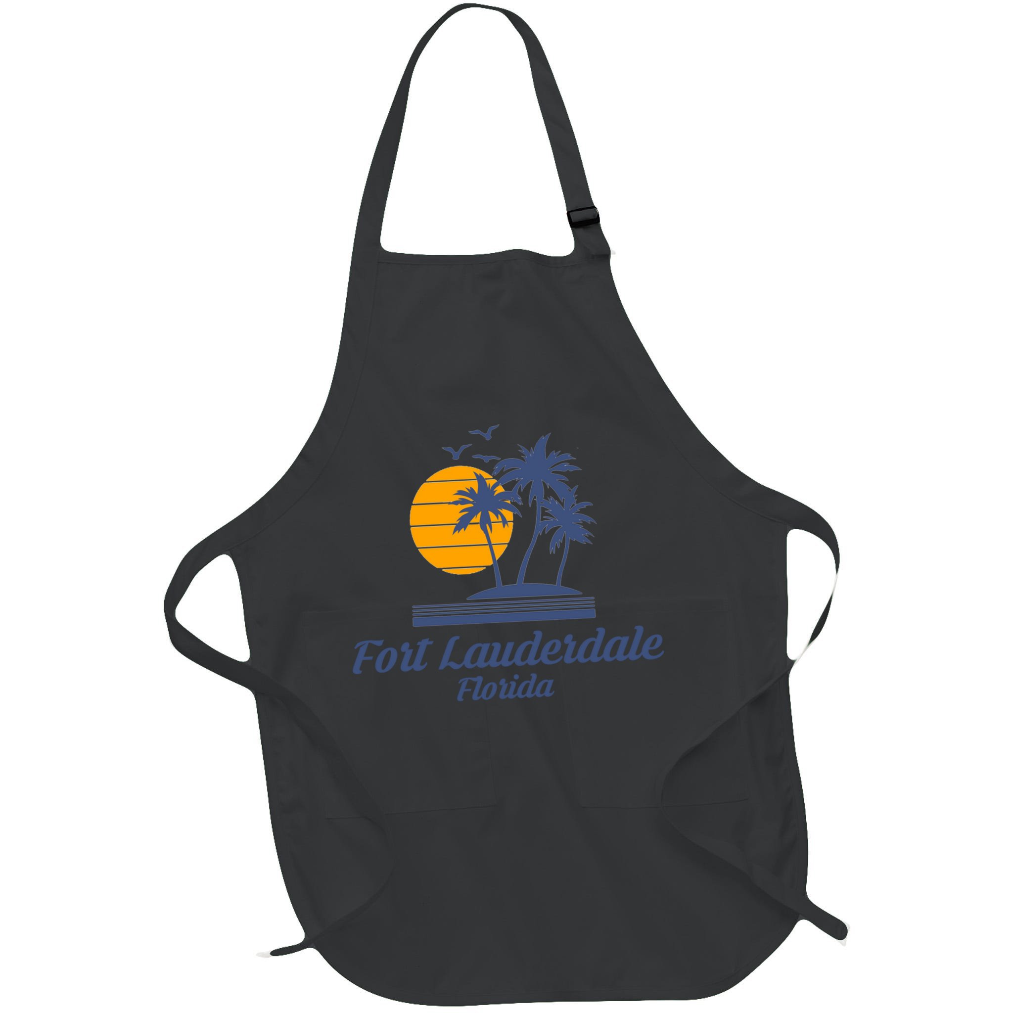 Fort Lauderdale Florida Gift Fl Beach Tourist Souvenir Usa Apron