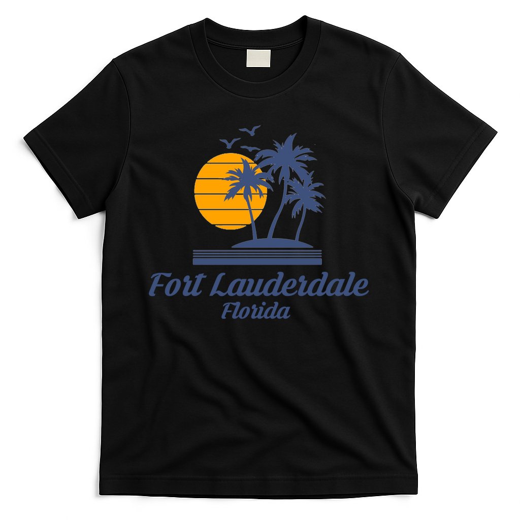 Fort Lauderdale Florida Gift Fl Beach Tourist Souvenir Usa T-Shirt