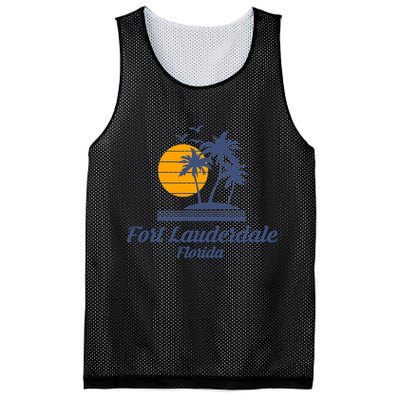 Fort Lauderdale Florida Gift Fl Beach Tourist Souvenir Usa Mesh Reversible Basketball Jersey Tank