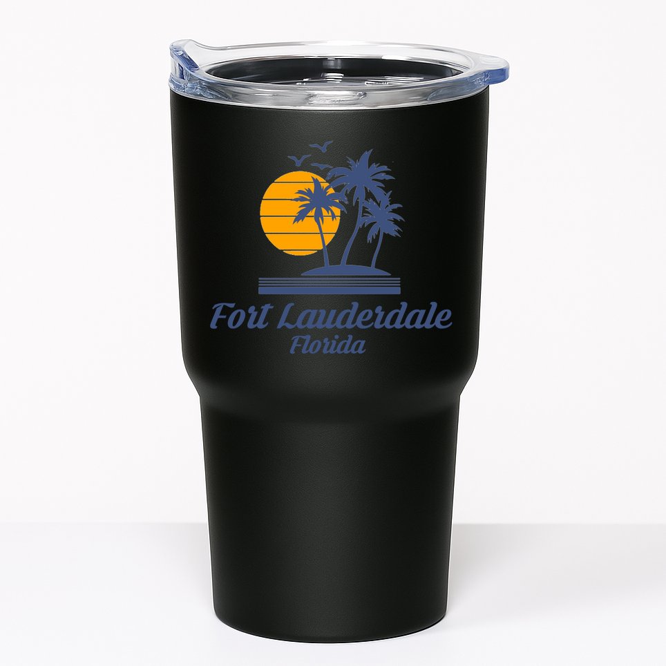 Fort Lauderdale Florida Gift Fl Beach Tourist Souvenir Usa Tumbler