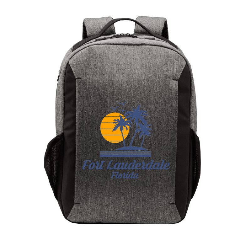 Fort Lauderdale Florida Gift Fl Beach Tourist Souvenir Usa Vector Backpack